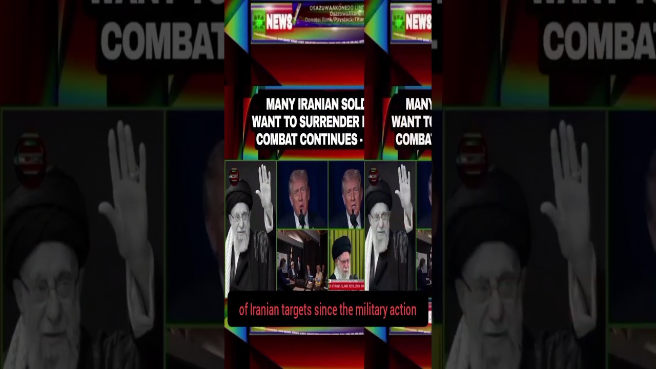 OsazuwaAkonedo Podcast Video ~ Many Iranian Soldiers Want To Surrender But The Combat Continues – Trump